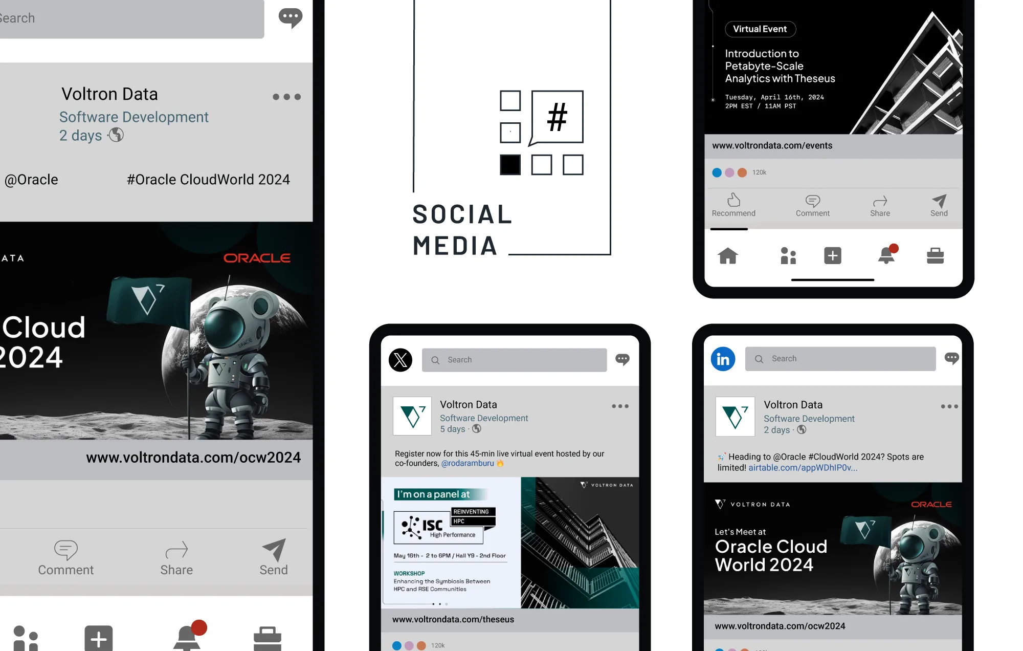 An image of the Social Media project.